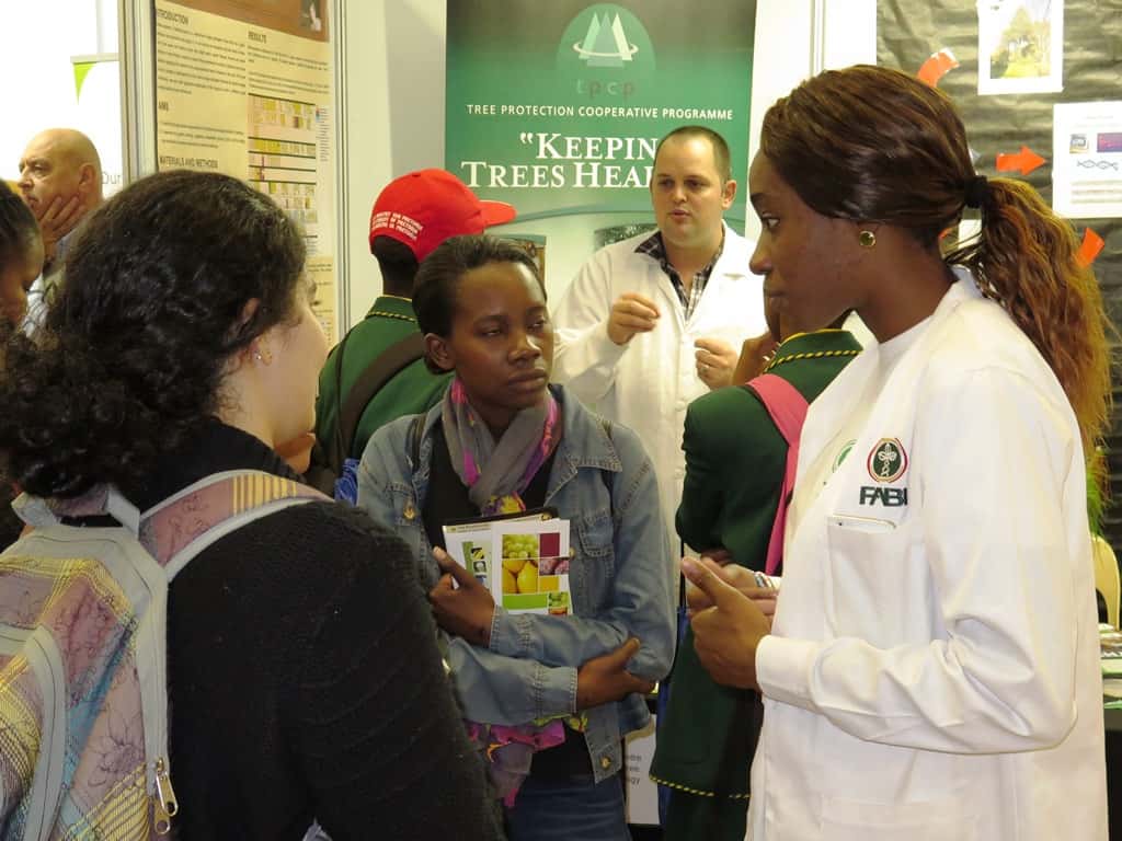 FABIans provide guidance to learners at Junior Tukkie/PMA Agri-Food Career Fair