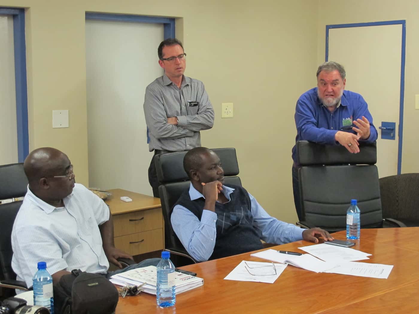 USA and CTHB Fusarium researchers visit the University of Venda