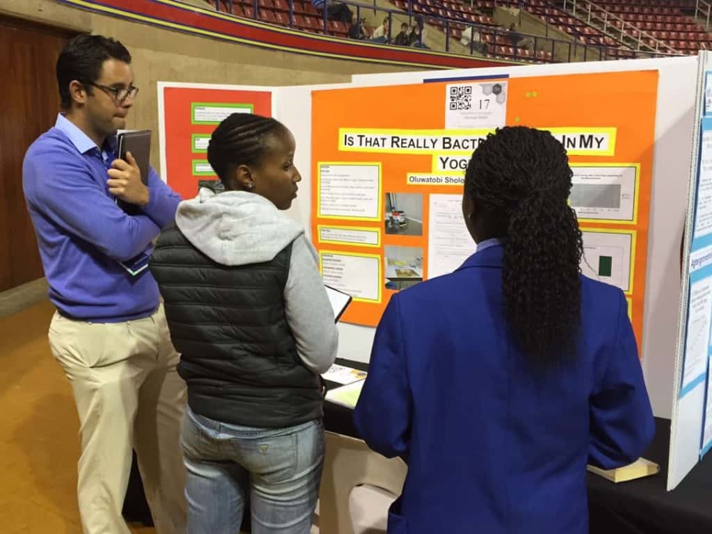FABIans judge at the 2016 Northern Gauteng Senior Science Fair