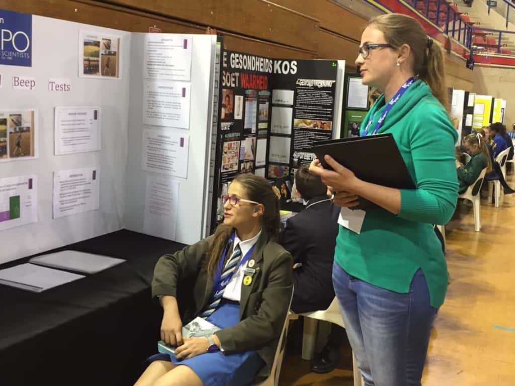 FABIans judge at the 2016 Northern Gauteng Senior Science Fair