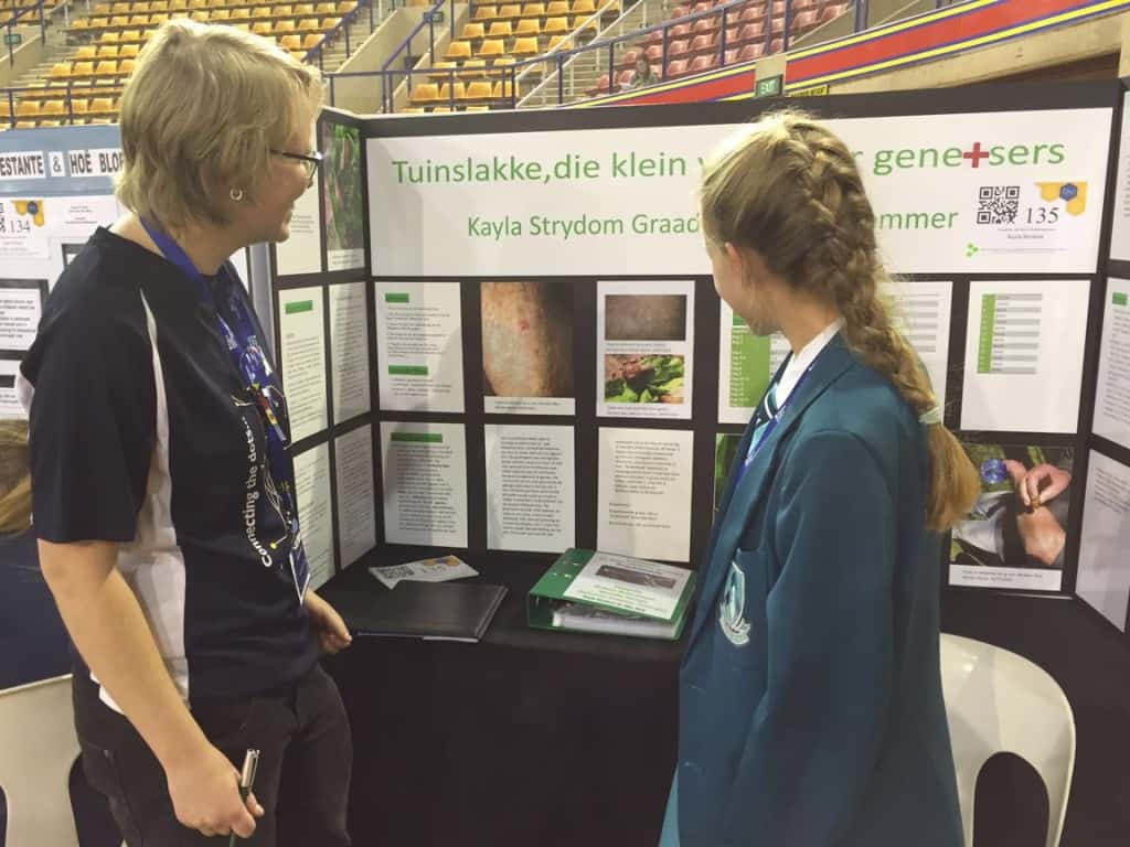 FABIans judge at the 2016 Northern Gauteng Senior Science Fair