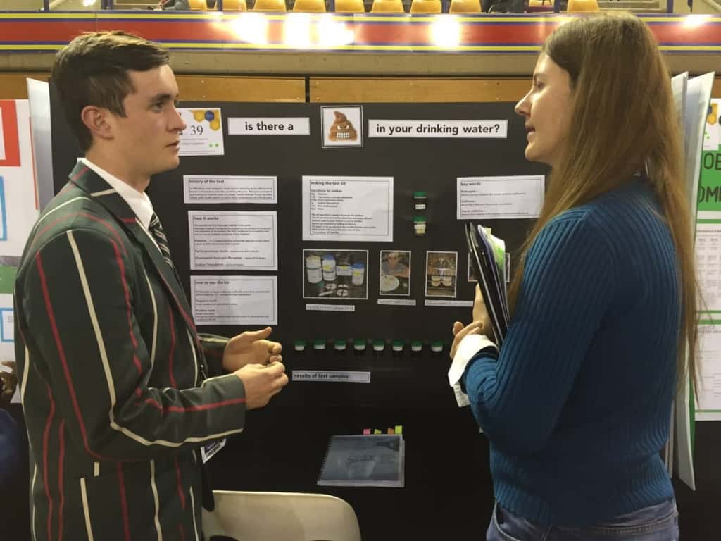 FABIans judge at the 2016 Northern Gauteng Senior Science Fair
