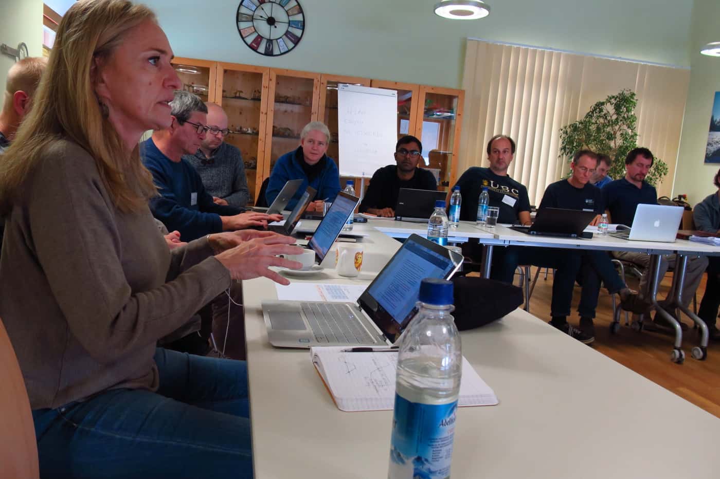 FABIans participate in a spruce-bark beetle workshop