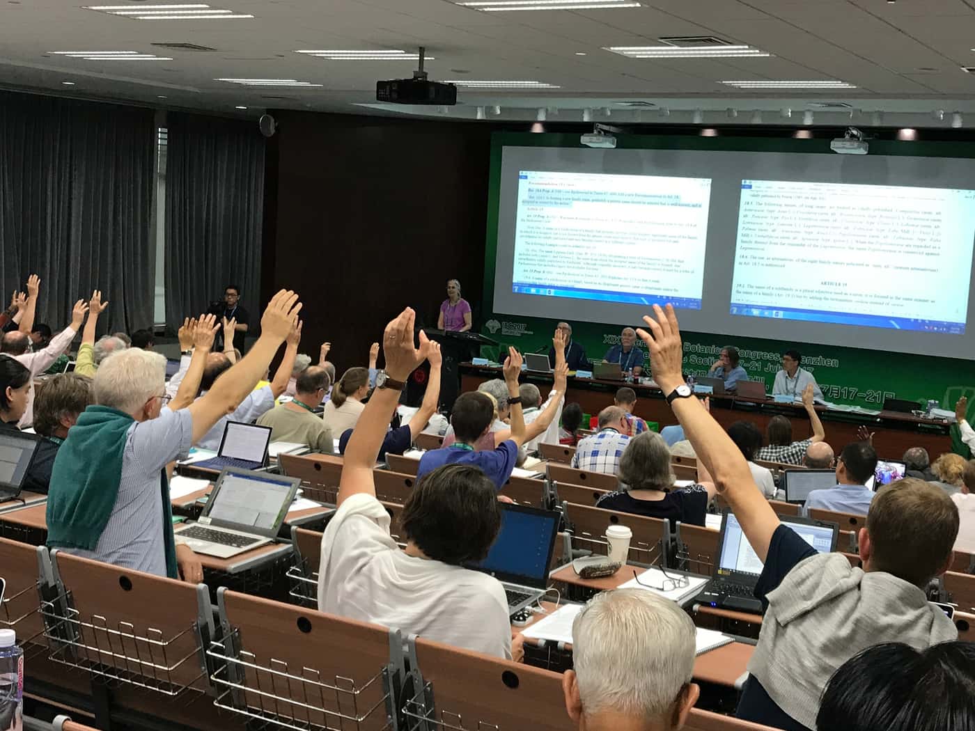 FABIan participates in Nomenclature Section of the International Botanical Congress (IBC) in China