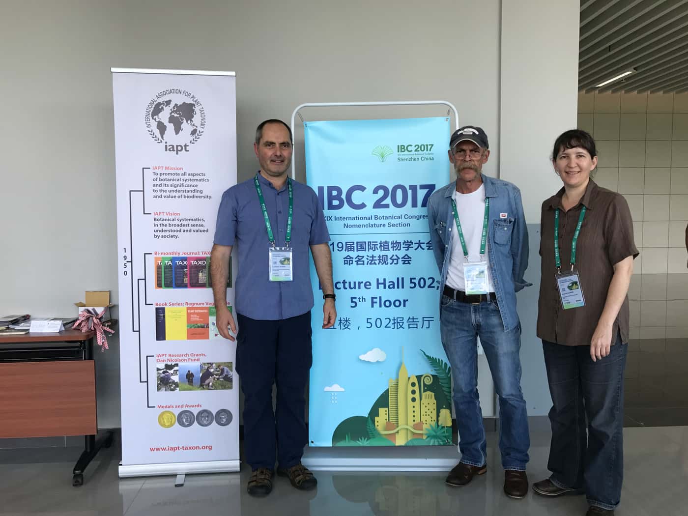 FABIan participates in Nomenclature Section of the International Botanical Congress (IBC) in China