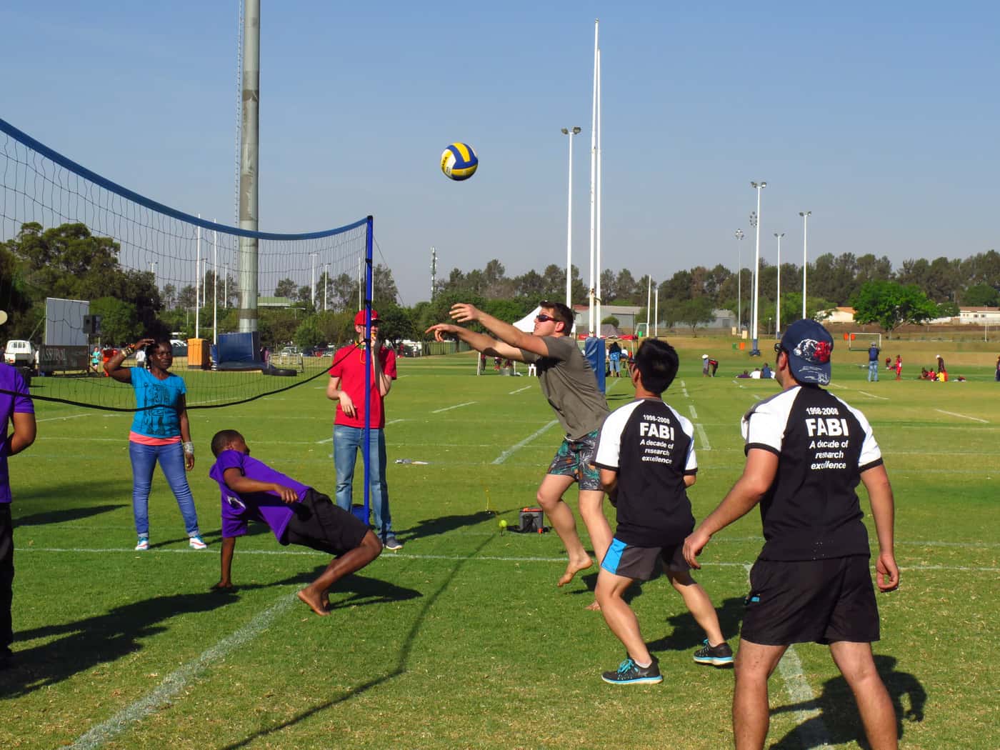 FABI volleyball team face rivals at UP Spring Day tournament