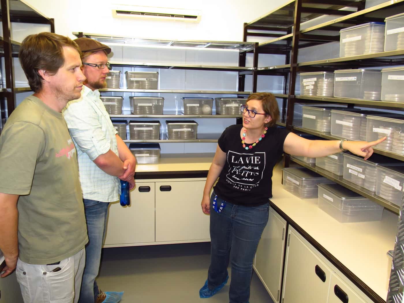 Senior research scientist from Finland visits FABI