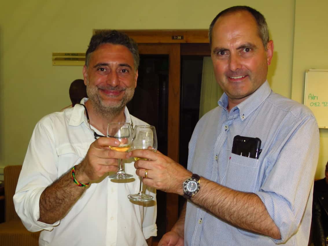 Italian forest pathologist visits FABI