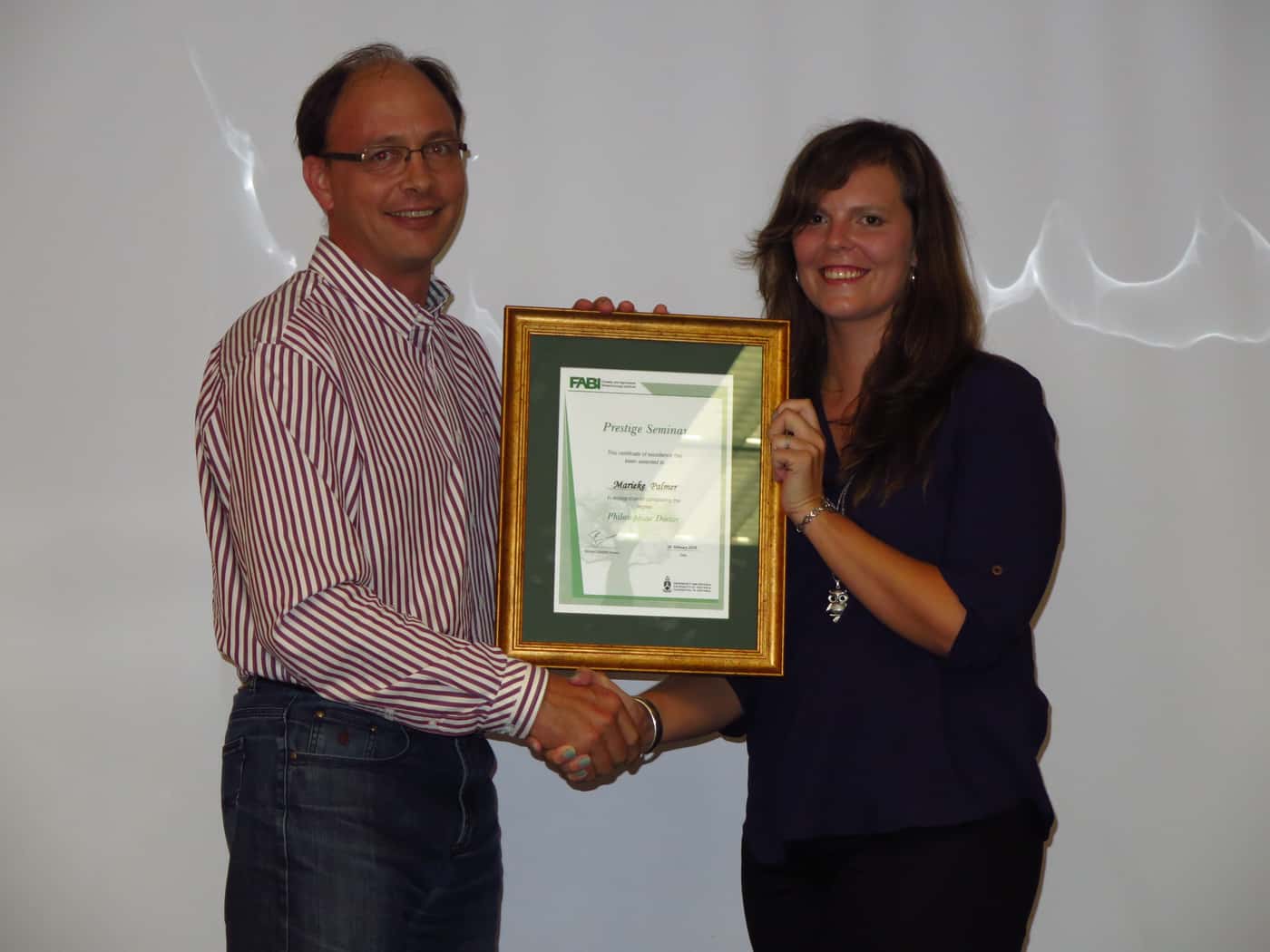 Fourth FABI Ph.D. success for 2018