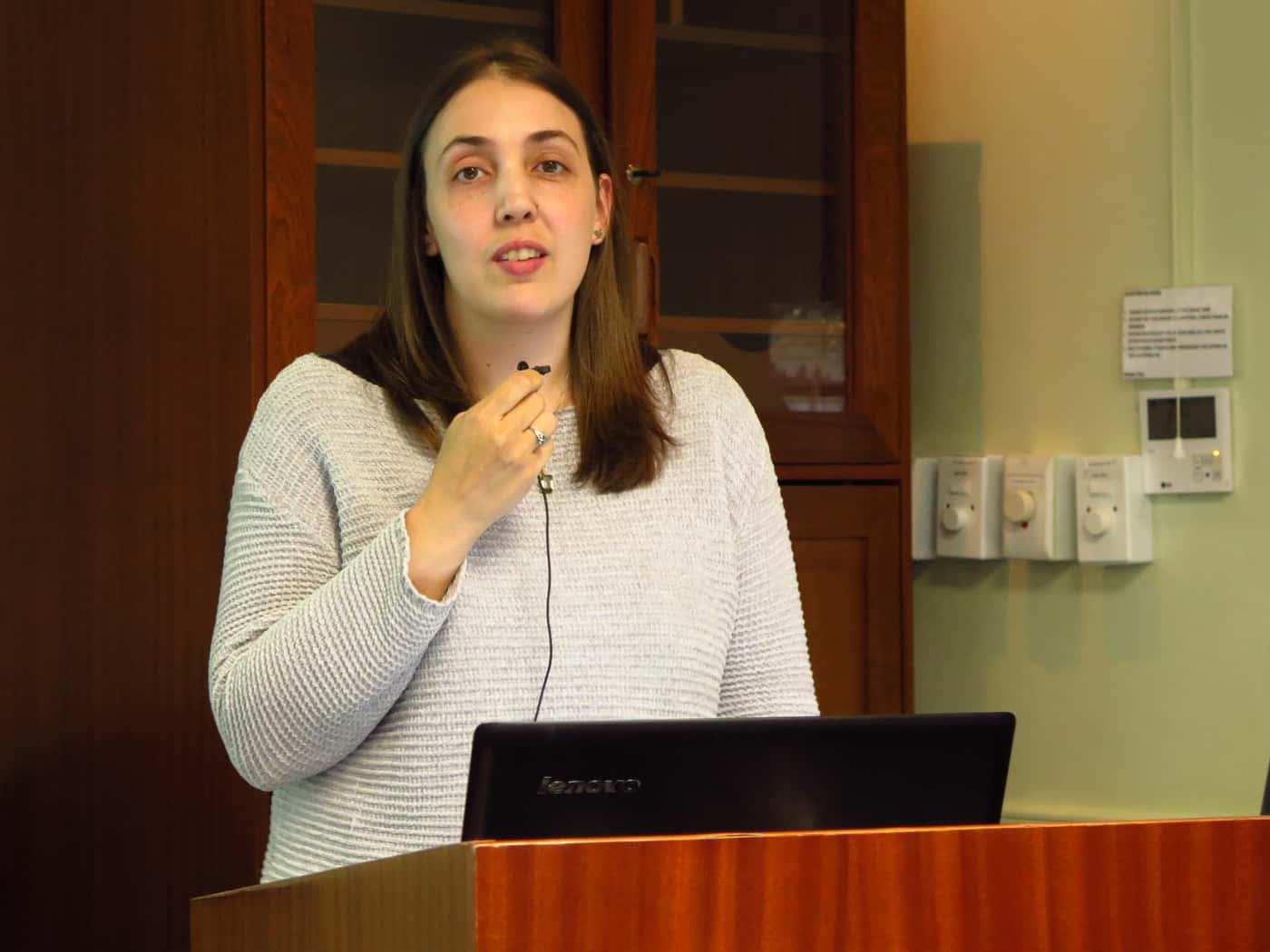 Melissa Simpson presents the seventh prestige seminar at FABI in 2018