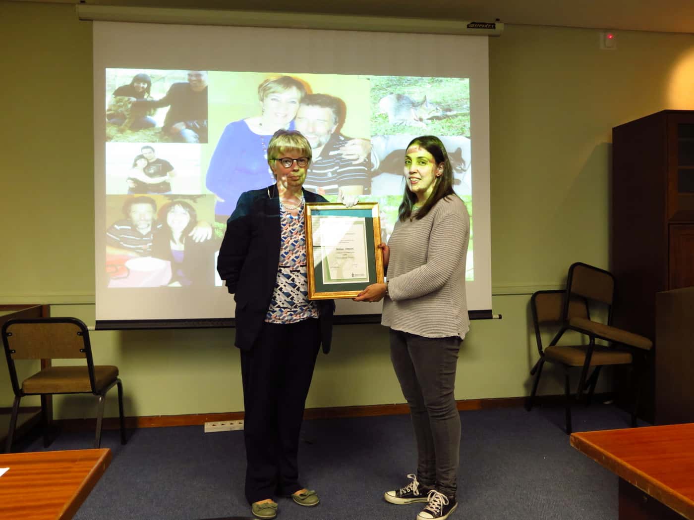 Melissa Simpson presents the seventh prestige seminar at FABI in 2018