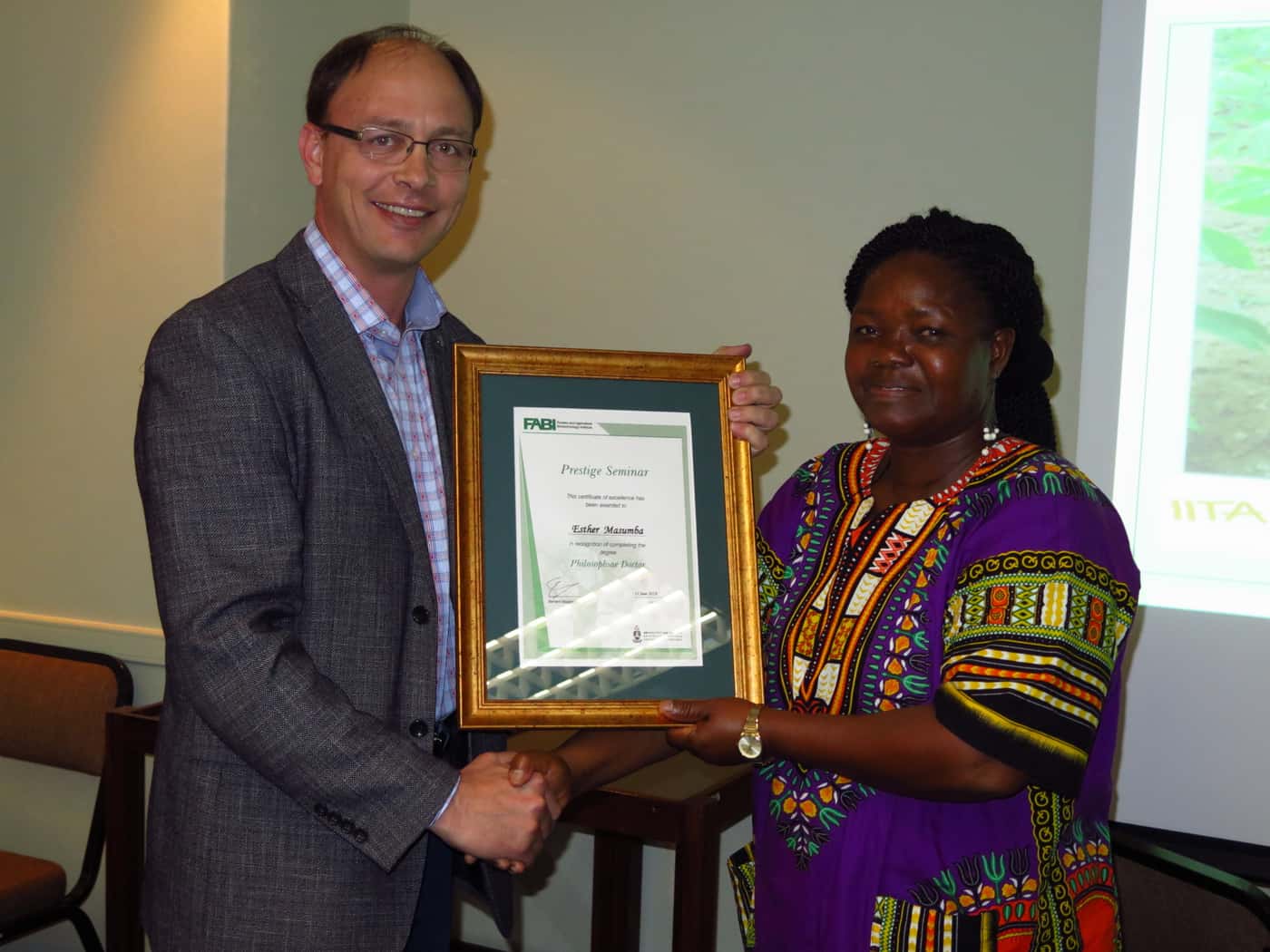 FABI celebrates eighth PhD success