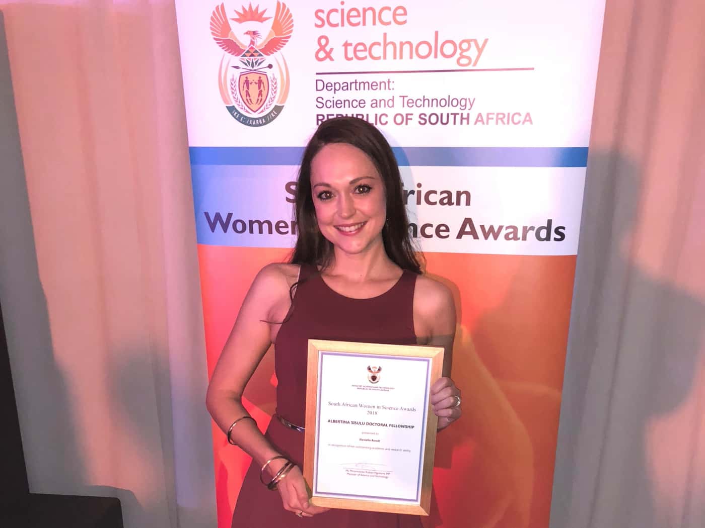 The South African Women in Science Awards 2018 recognises the contributions of two FABIans