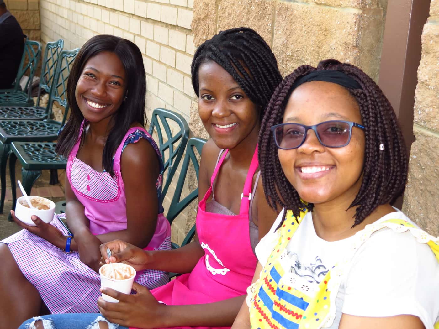 FABIans celebrate Spring Day with an ice cream party