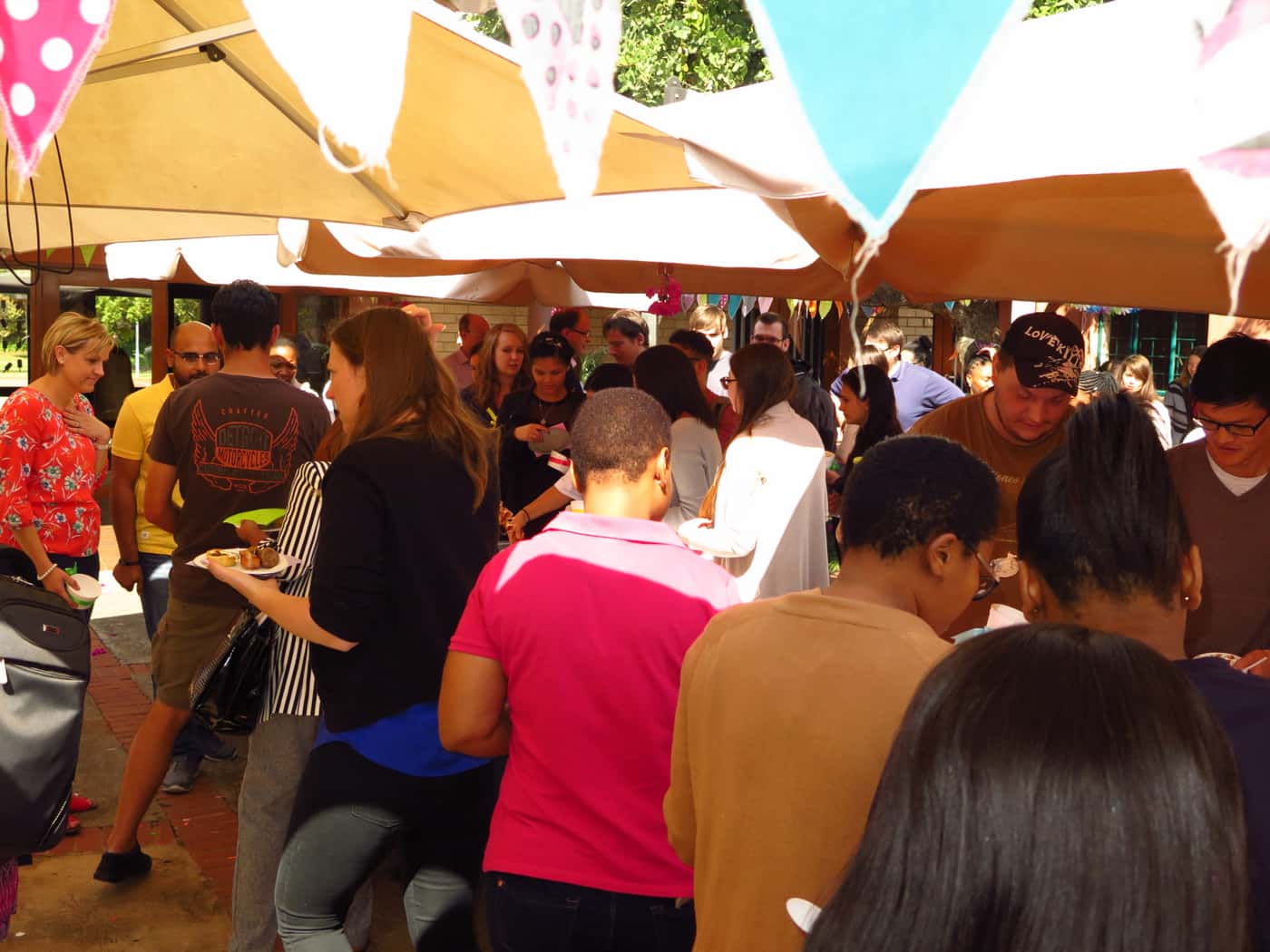 FABIans celebrate Spring Day with an ice cream party