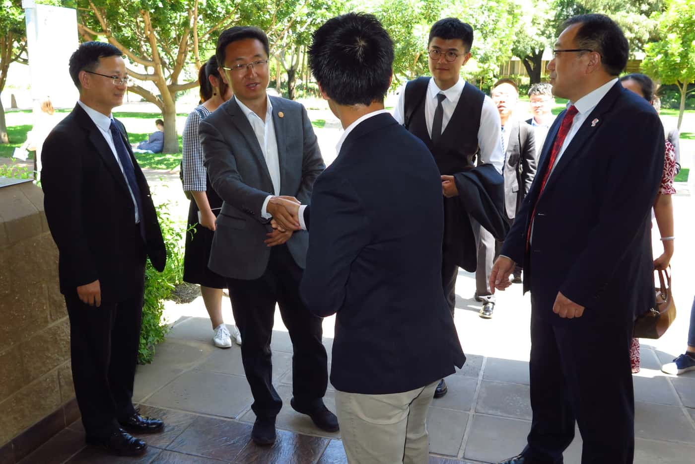Chinese student delegation visits FABI