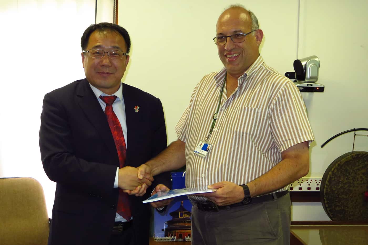 Chinese student delegation visits FABI