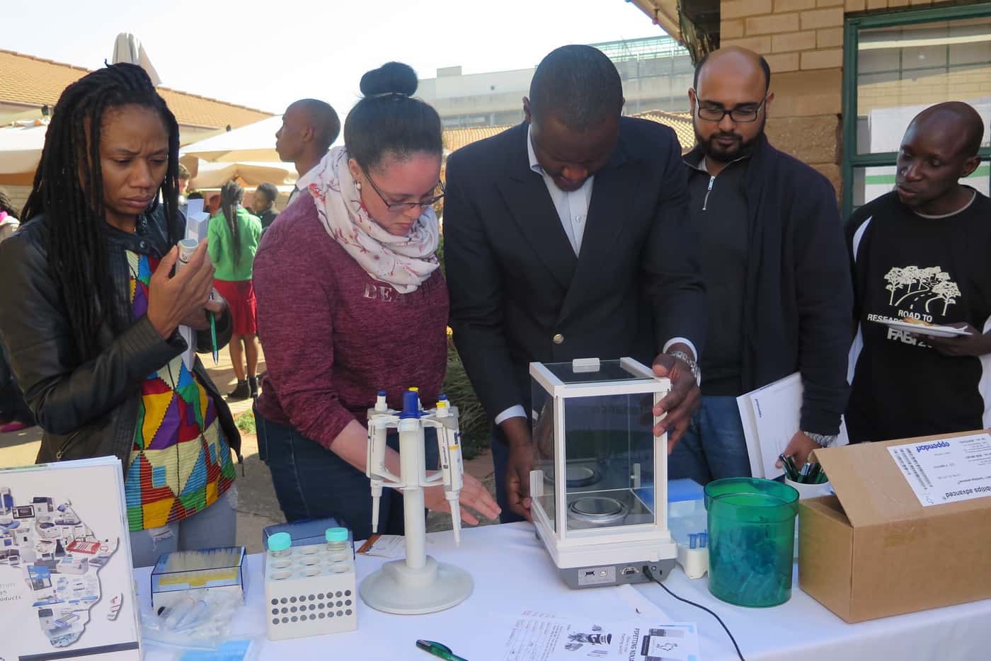 Benedicta Swalarsk-Parry beats 40 competitors to win Inqaba Biotec’s mini pipetting contest