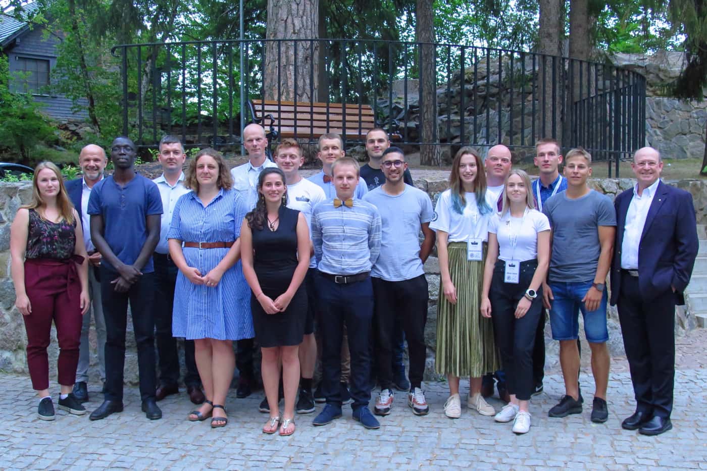 IUFRO President meets with international forestry students in Estonia