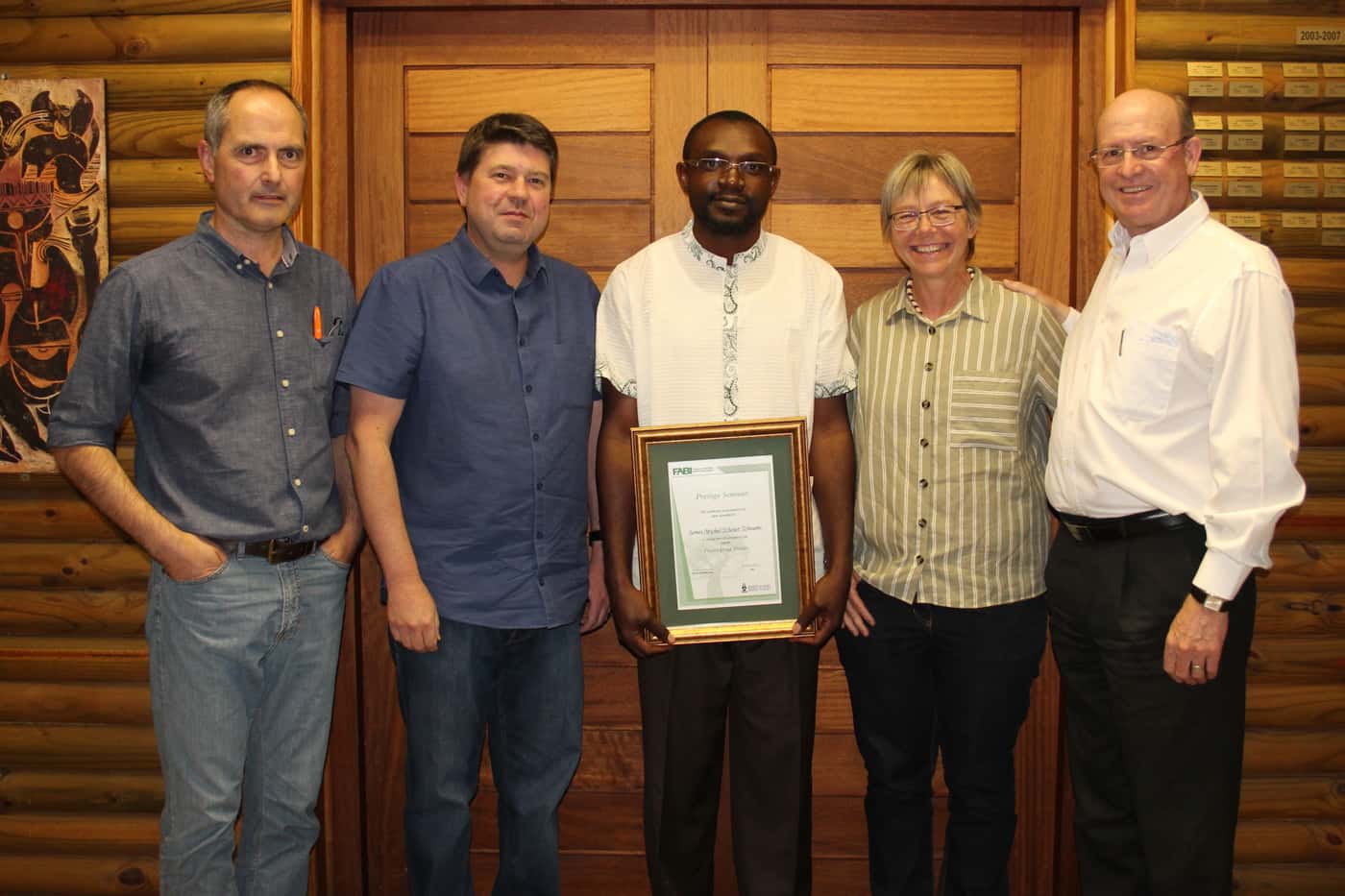 Michel becomes the latest FABIan to fulfil requirements for a PhD