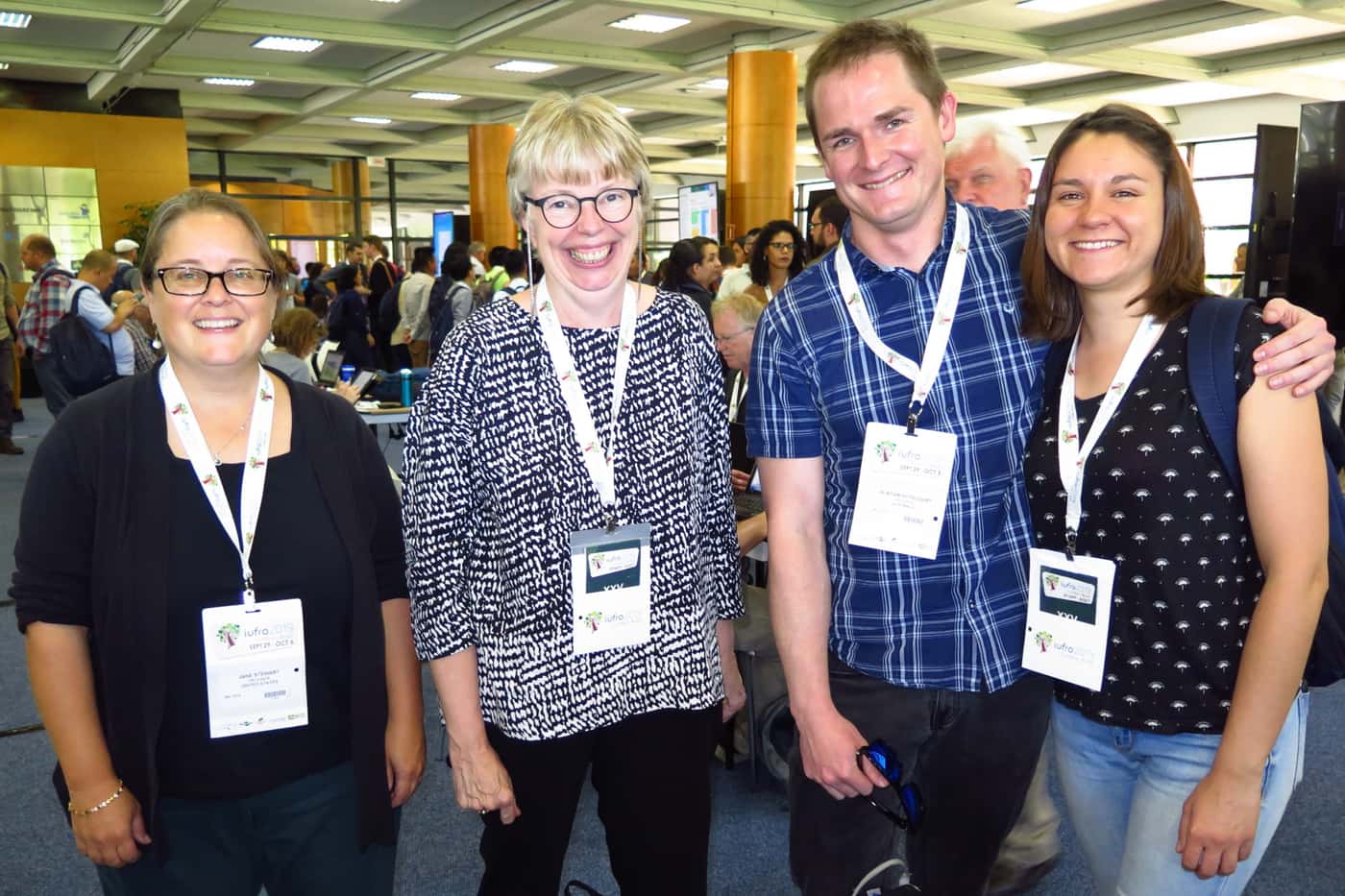FABI flag flies high at the XXV IUFRO World Congress 2019