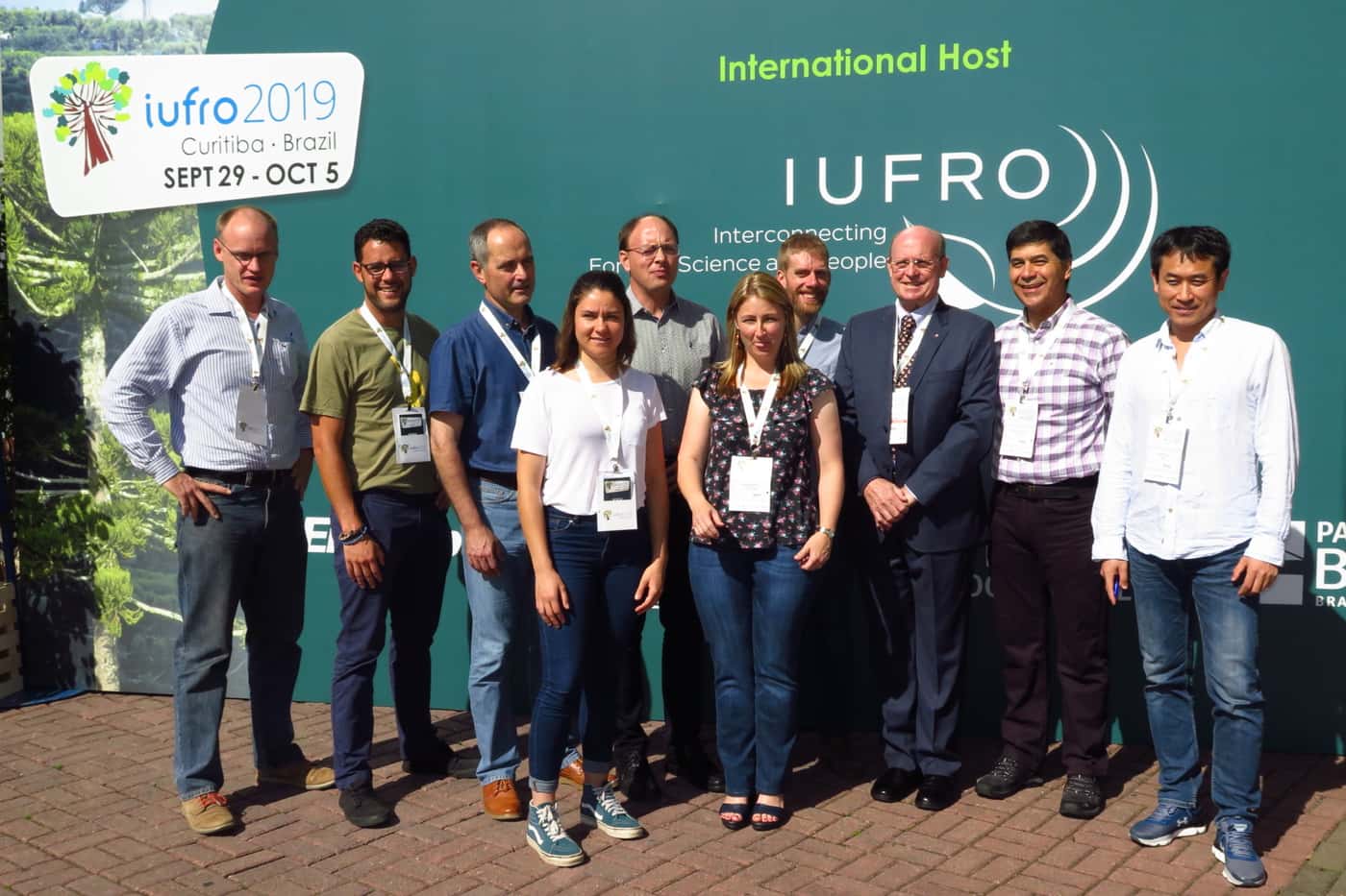 FABI flag flies high at the XXV IUFRO World Congress 2019