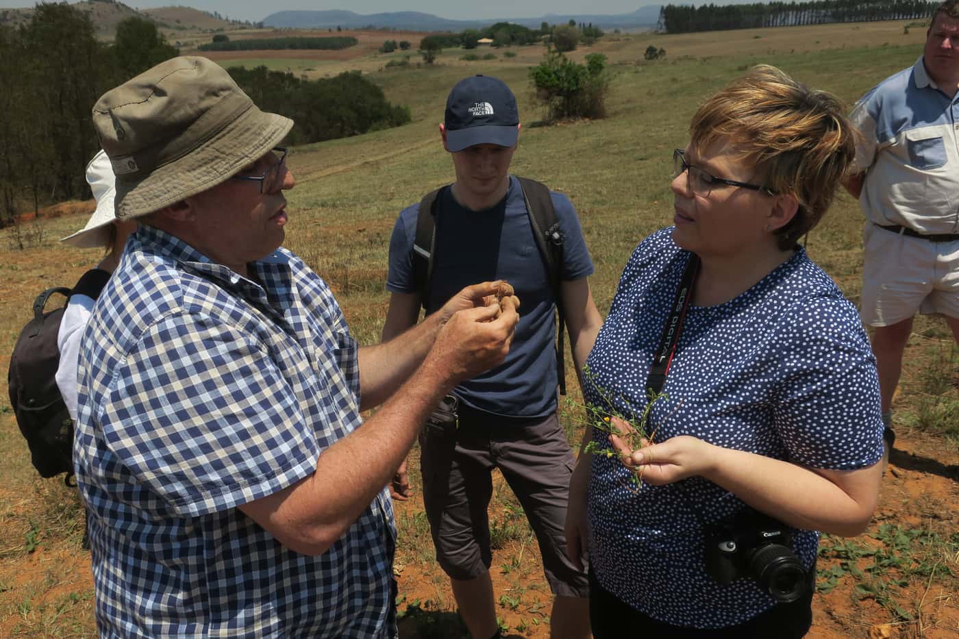 Rhizobial collection trip with Polish collaborators