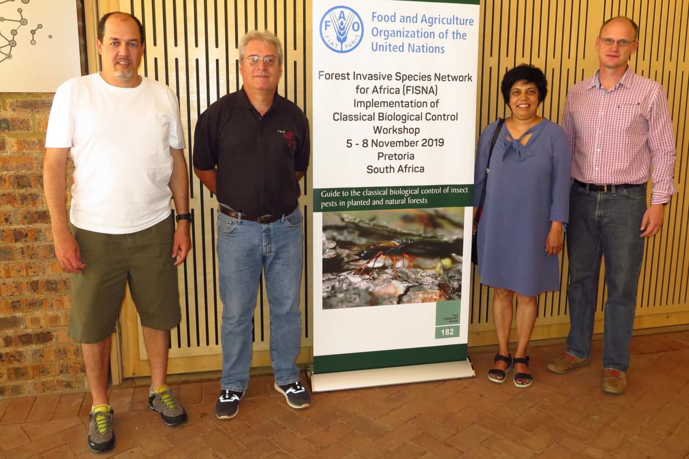 FABI hosts the Forest Invasive Species Network for Africa