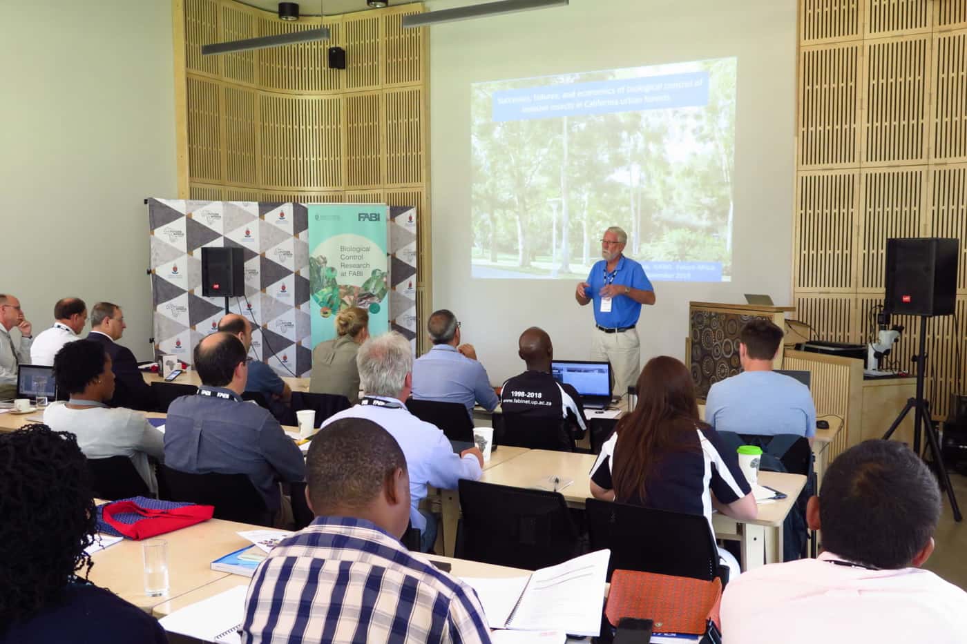 Researchers from 27 countries meet to discuss biological control of forest insect pests