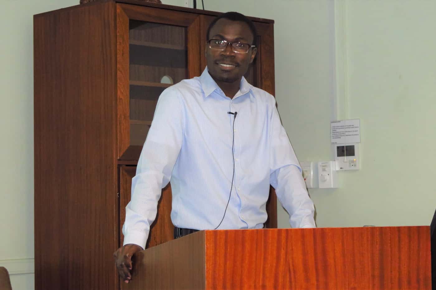 David Nsibo becomes the 13th FABIan to pass his PhD in 2019