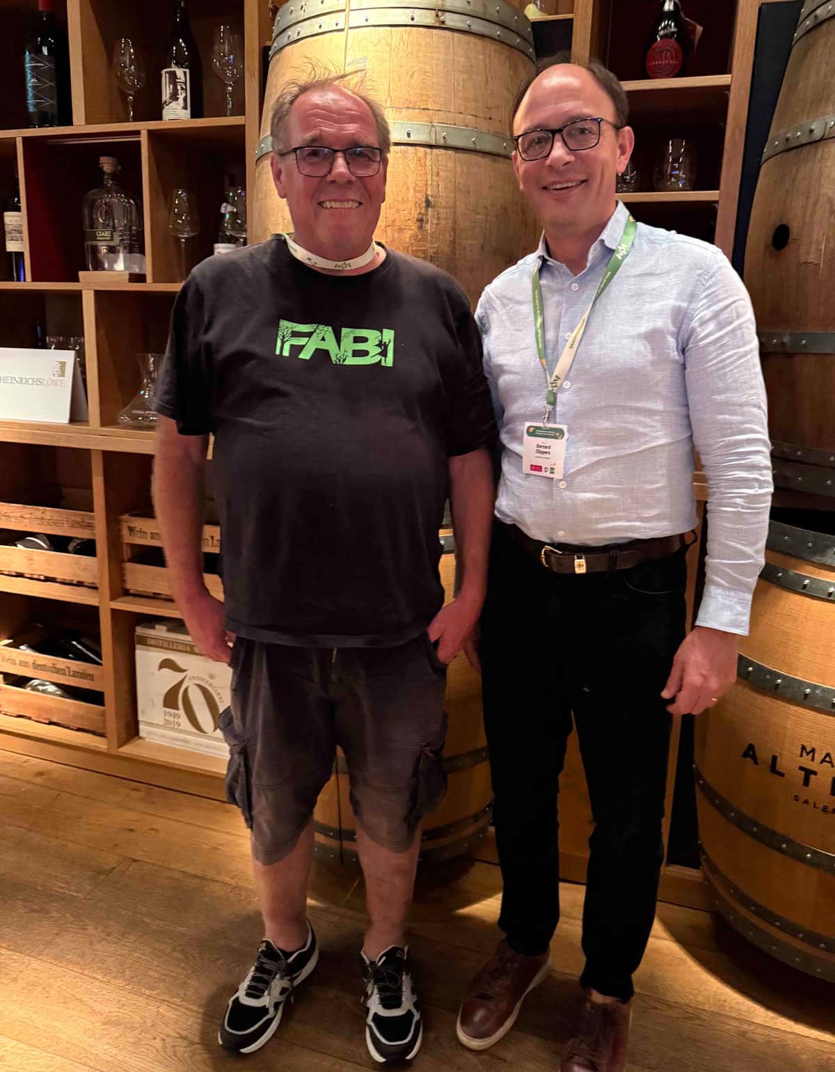 Prof. Marc Stadler and Prof Bernard Slippers