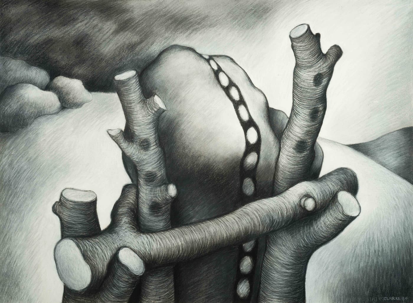 Artwork by John Clarke