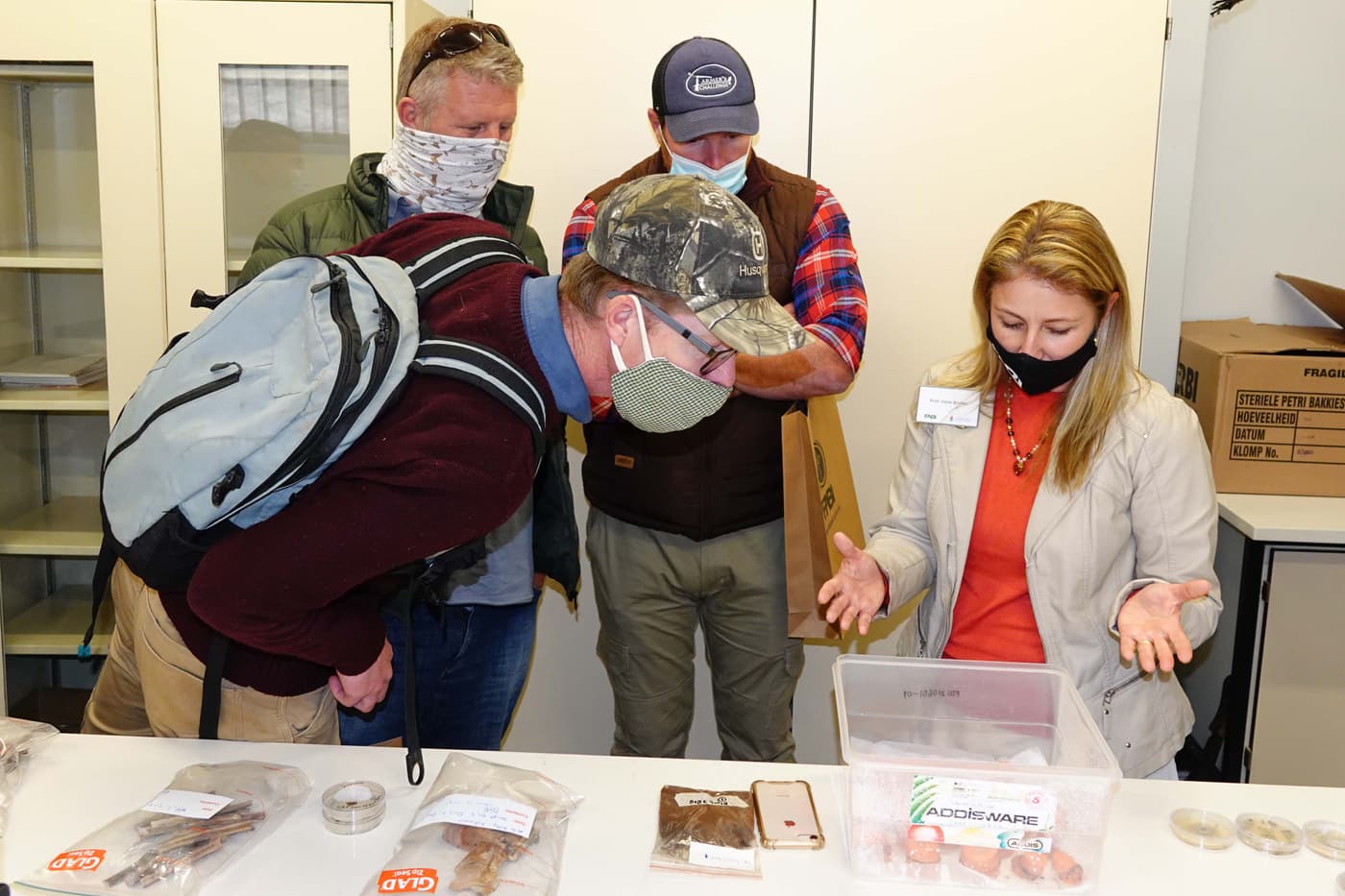 Kiwi Growers visit FABI