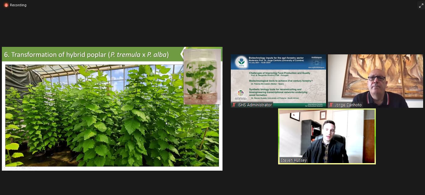 Steven Hussey participates in international Hort Dialogues symposium