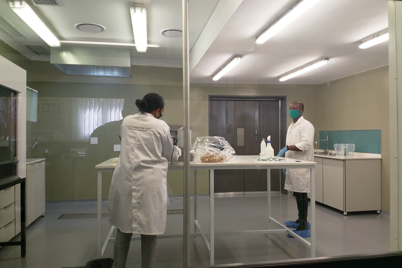 Opening of FABI Insect Diet Room