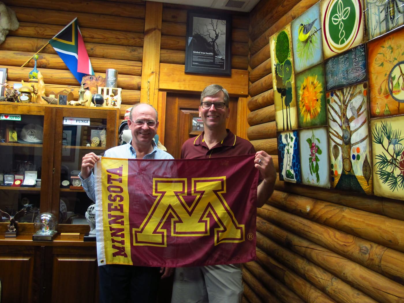 Prof Brian Steffenson visits FABI