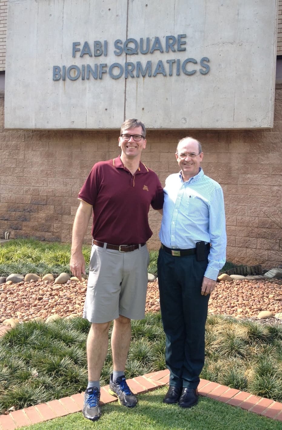 Prof Brian Steffenson visits FABI