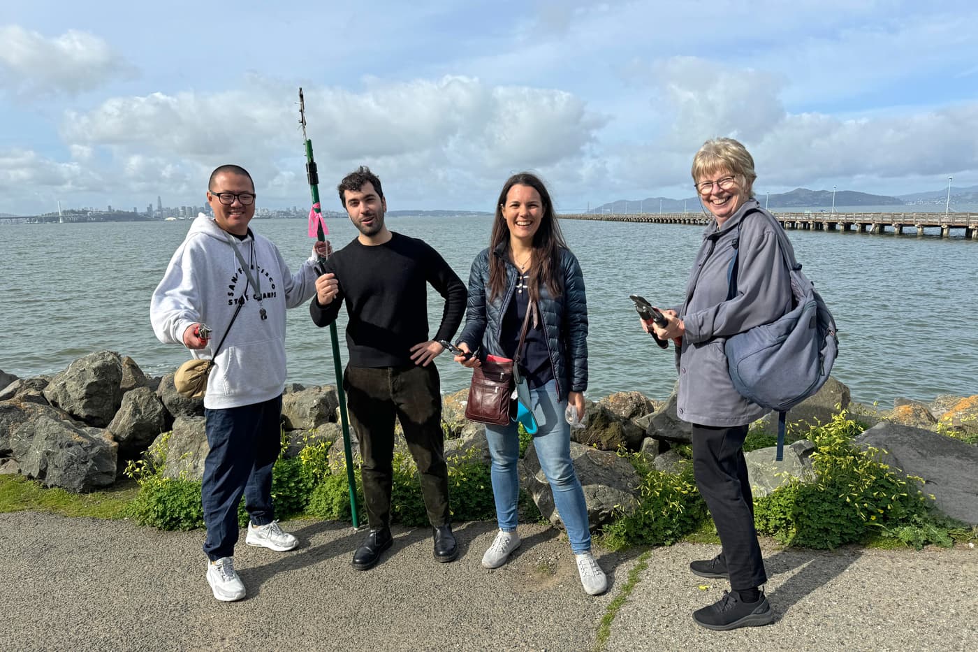 Pursuing Cypress canker questions with California collaborators