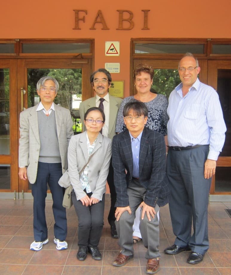Japanese Phytobacteriologists visit FABI