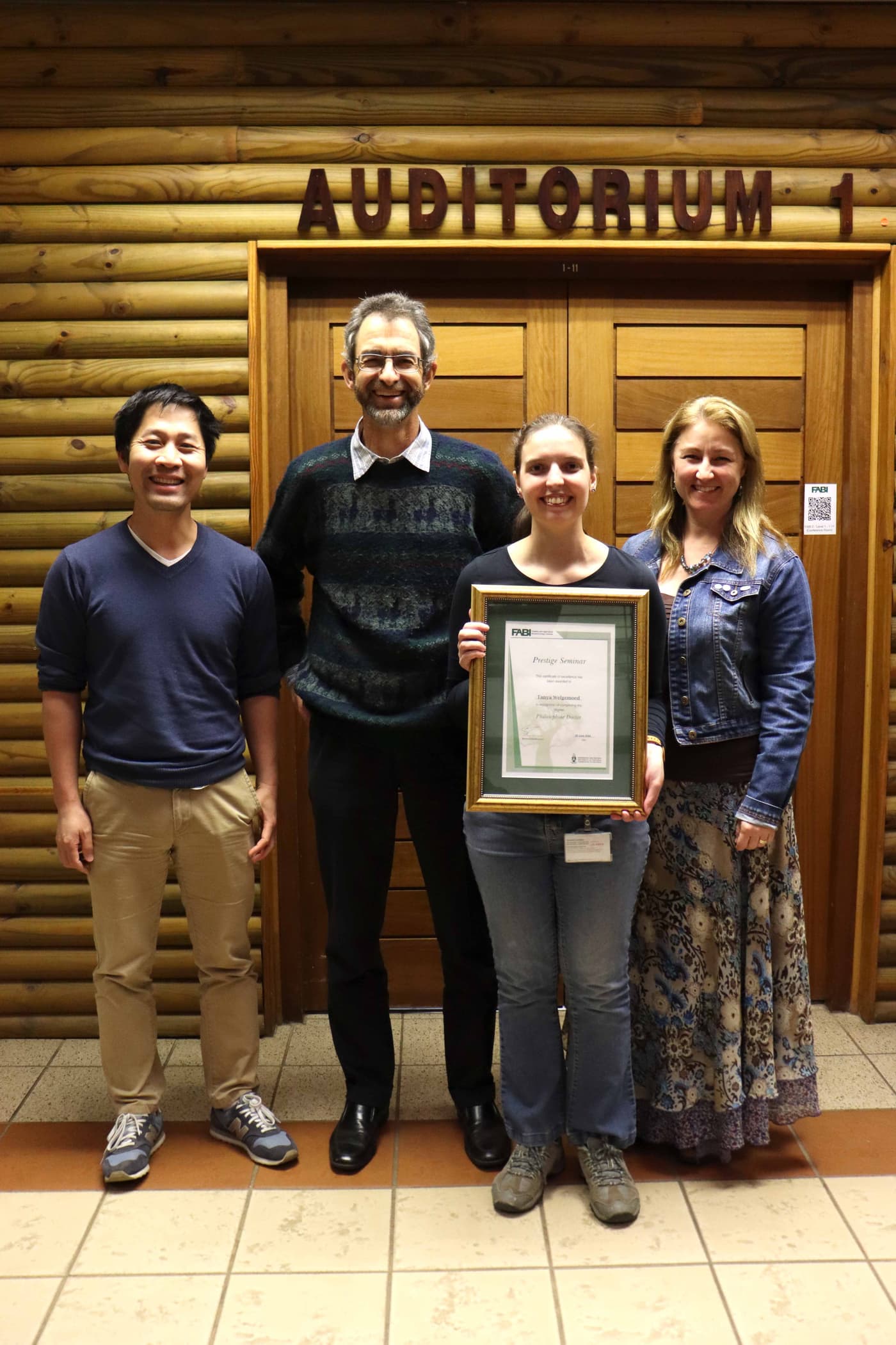 Tanya Welgemoed completes PhD Bioinformatics