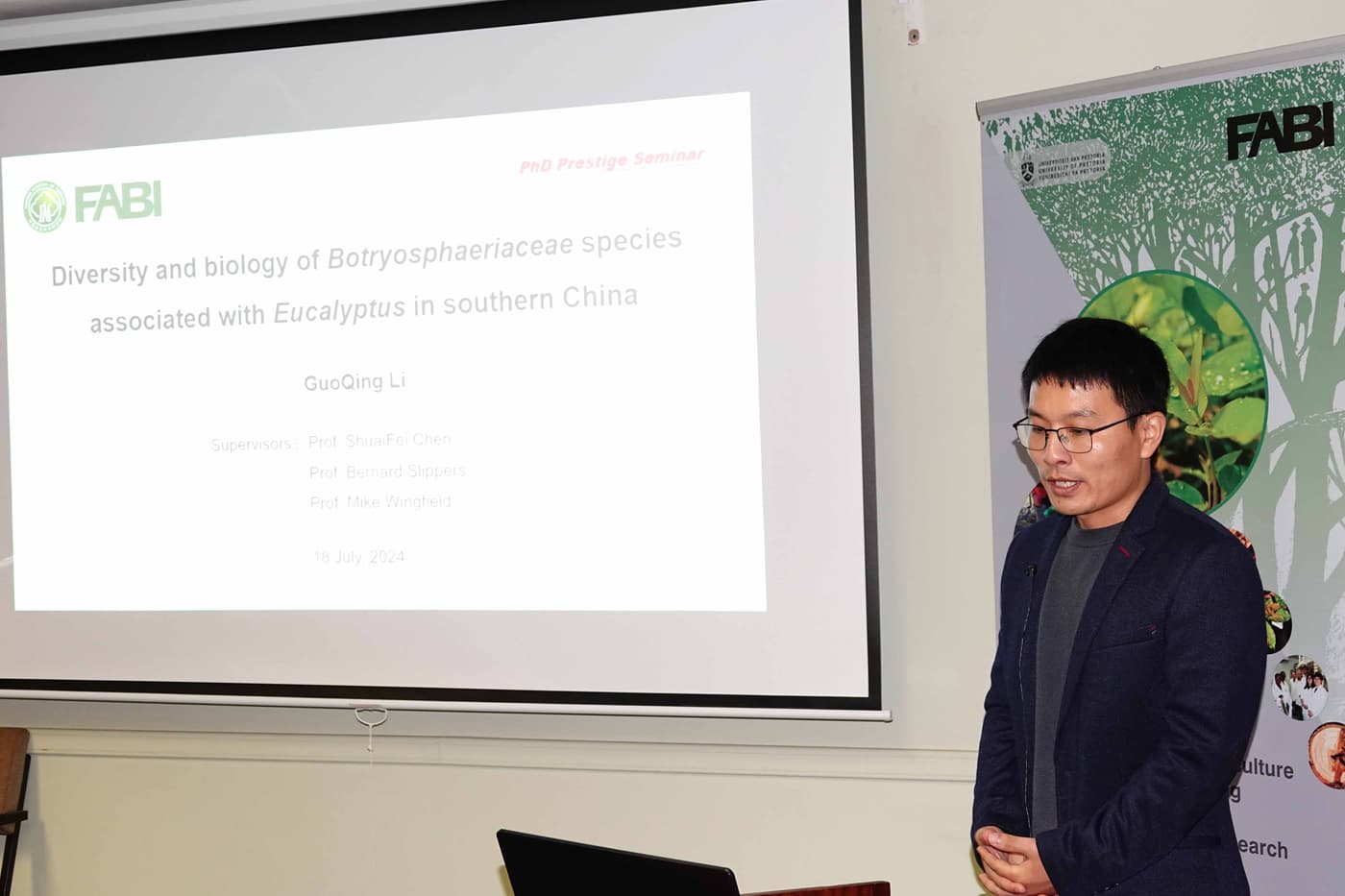 GuoQing's PhD marks 20 years of research collaboration with China