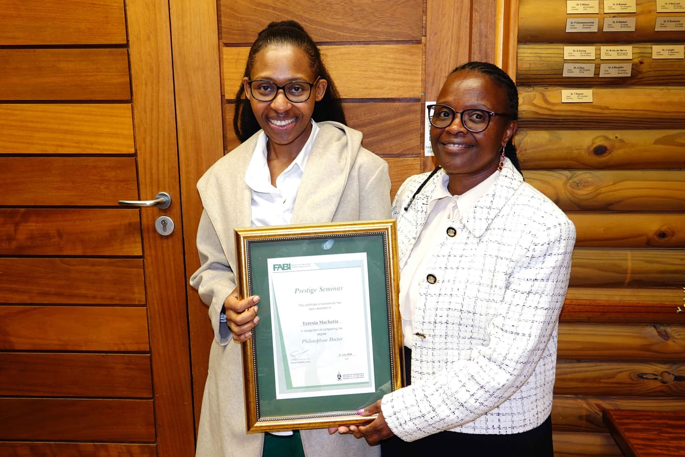 Well done Teresia!