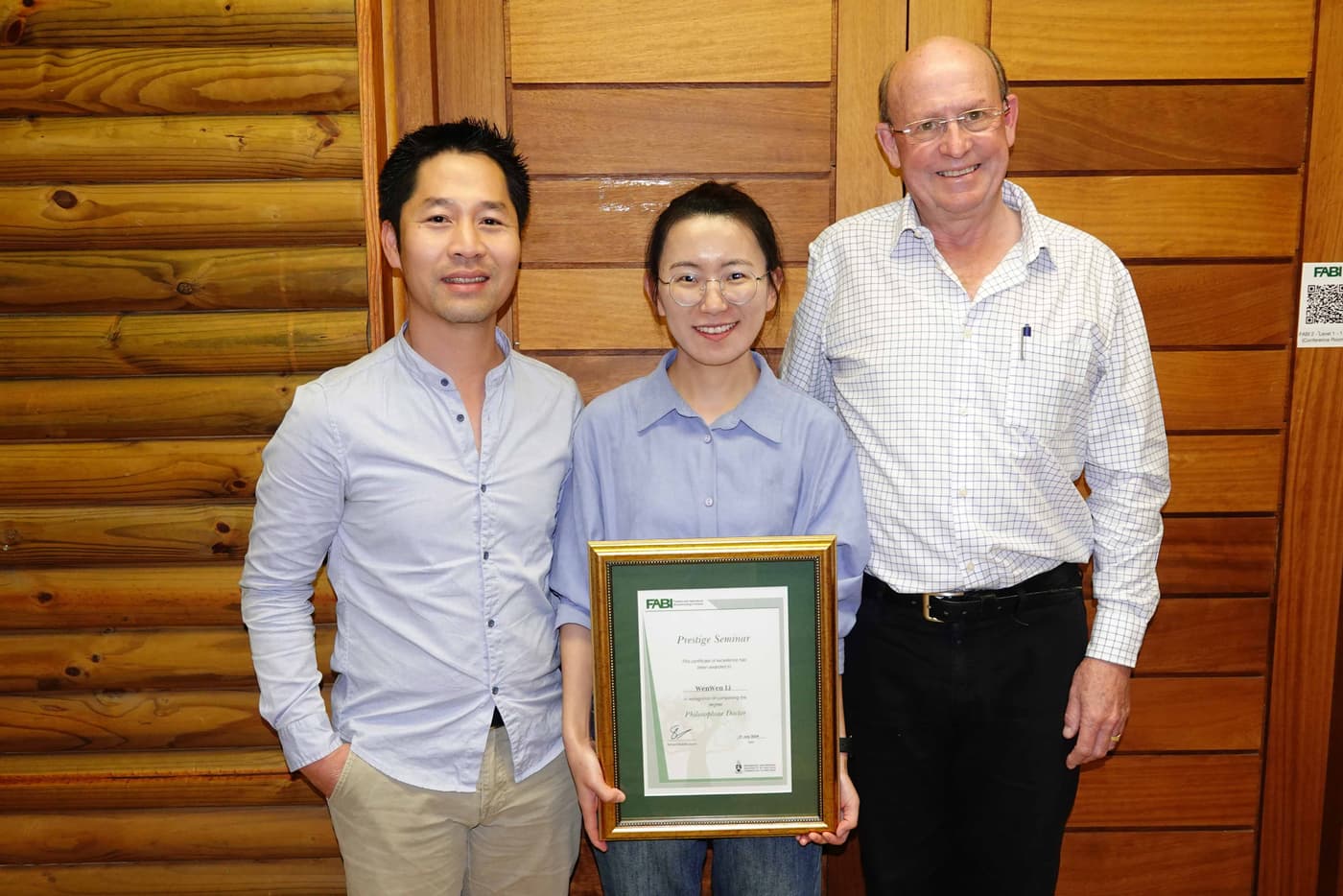 WenWen Li presents her PhD Prestige Seminar