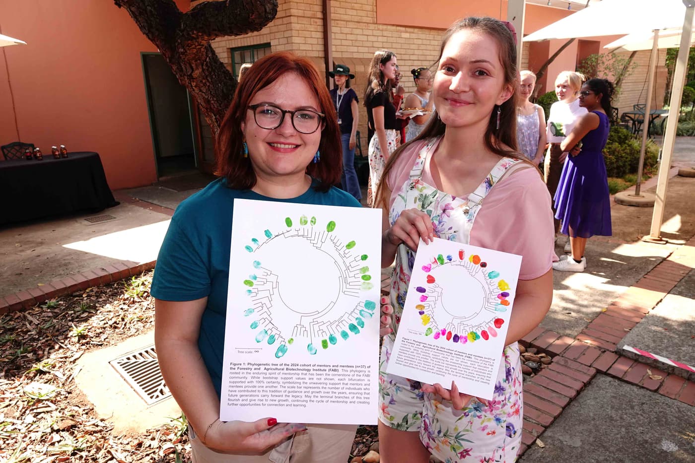 FABI Mentorship students celebrate the completion of their training