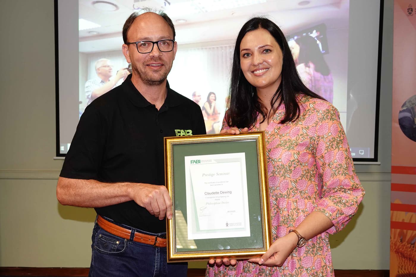 Claudette Dewing completes Her PhD on fungal diversity in dairy pastures