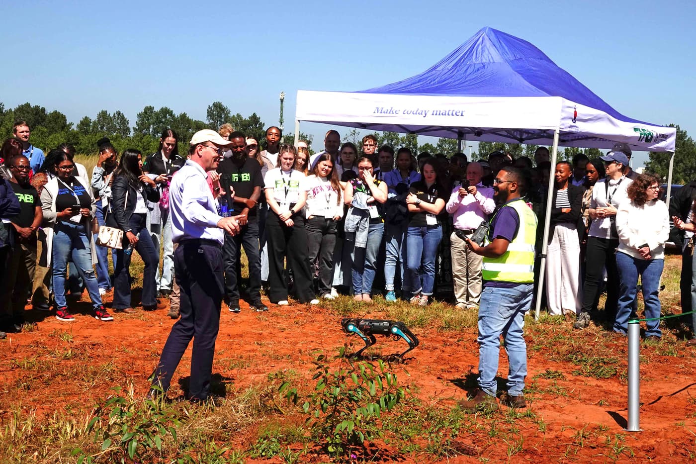 The FABI INSPIRE Open Air Laboratory officially opened
