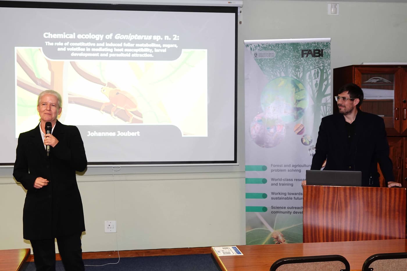 Congratulations to Johannes Christoff Joubert on the successful completion of his PhD!