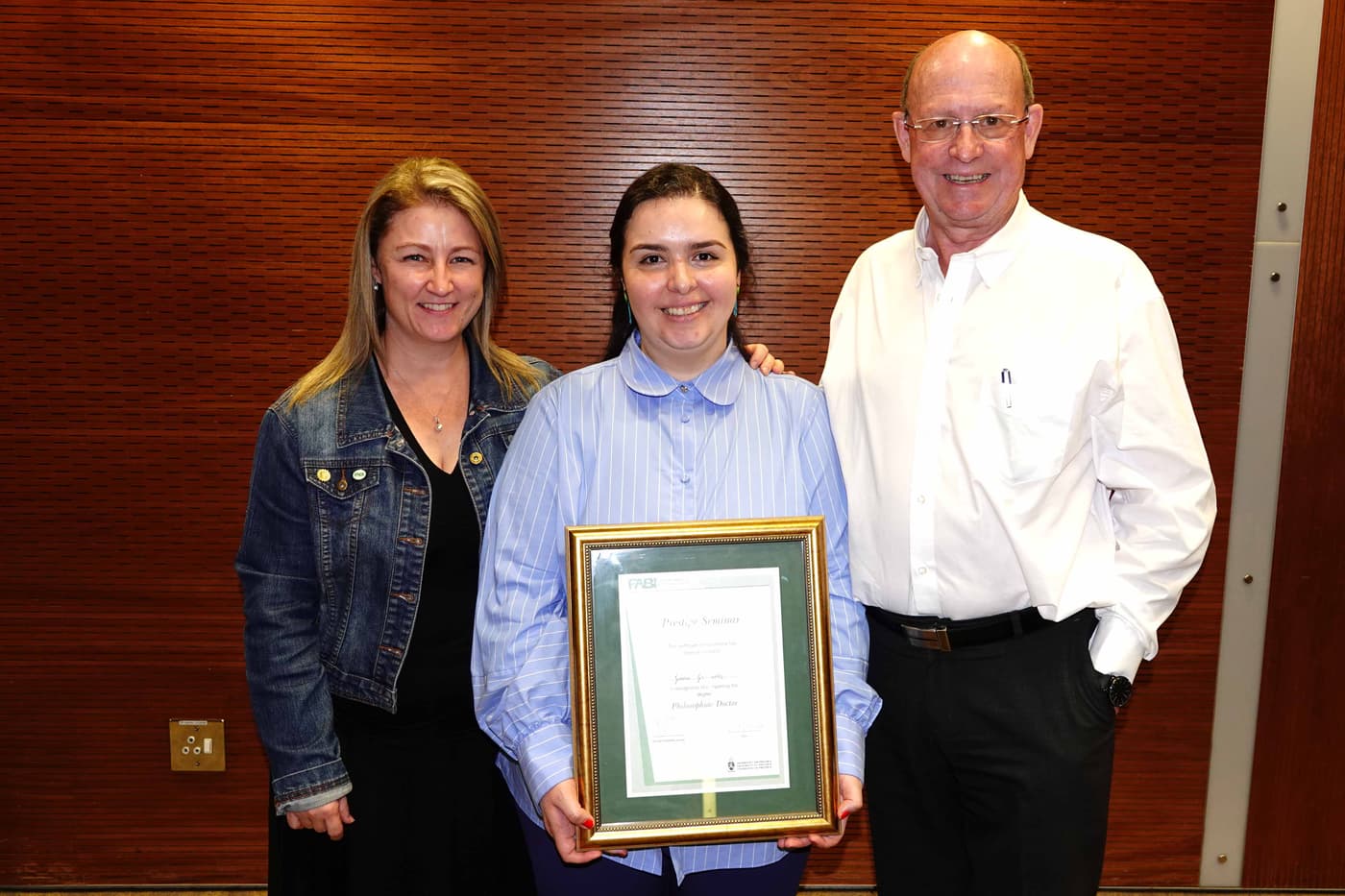 Congratulations Ginna!
