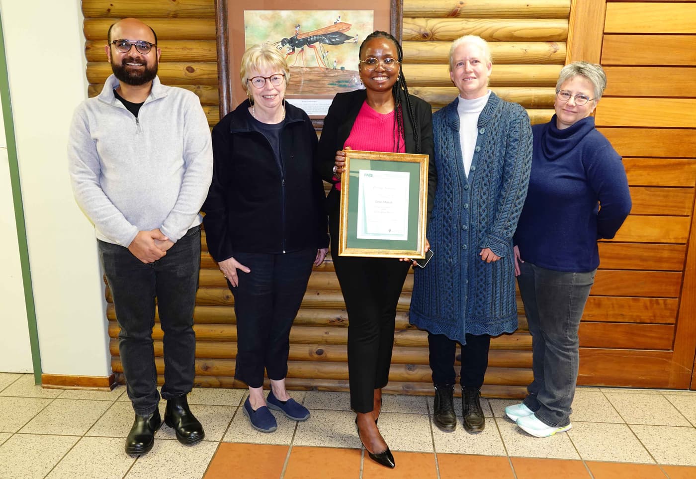 Persistence pays off for Dineo as she completes her PhD