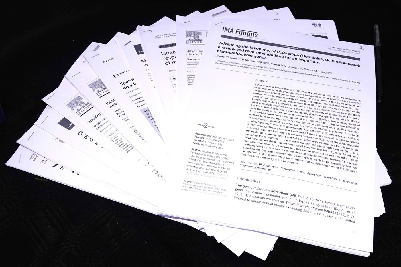 Publication party celebrates first publications by FABIans